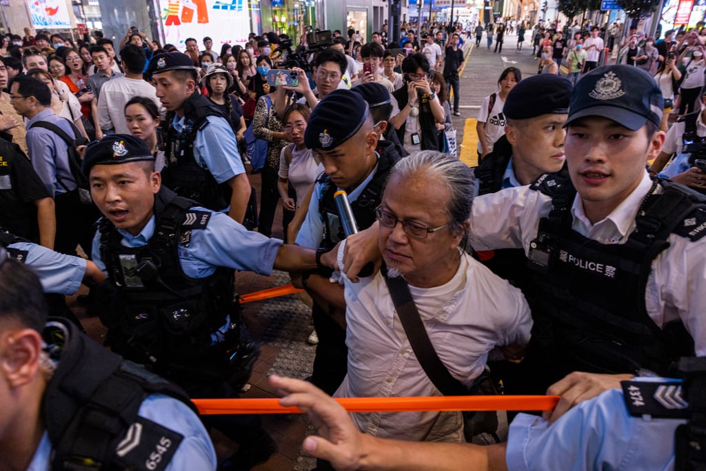 HK police detain artists on eve of Tiananmen anniversary