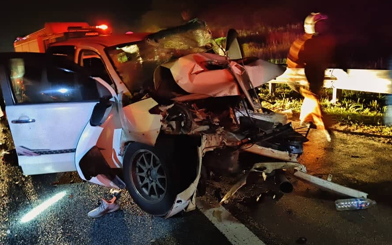 Elderly couple killed in crash on LPT2 | FMT