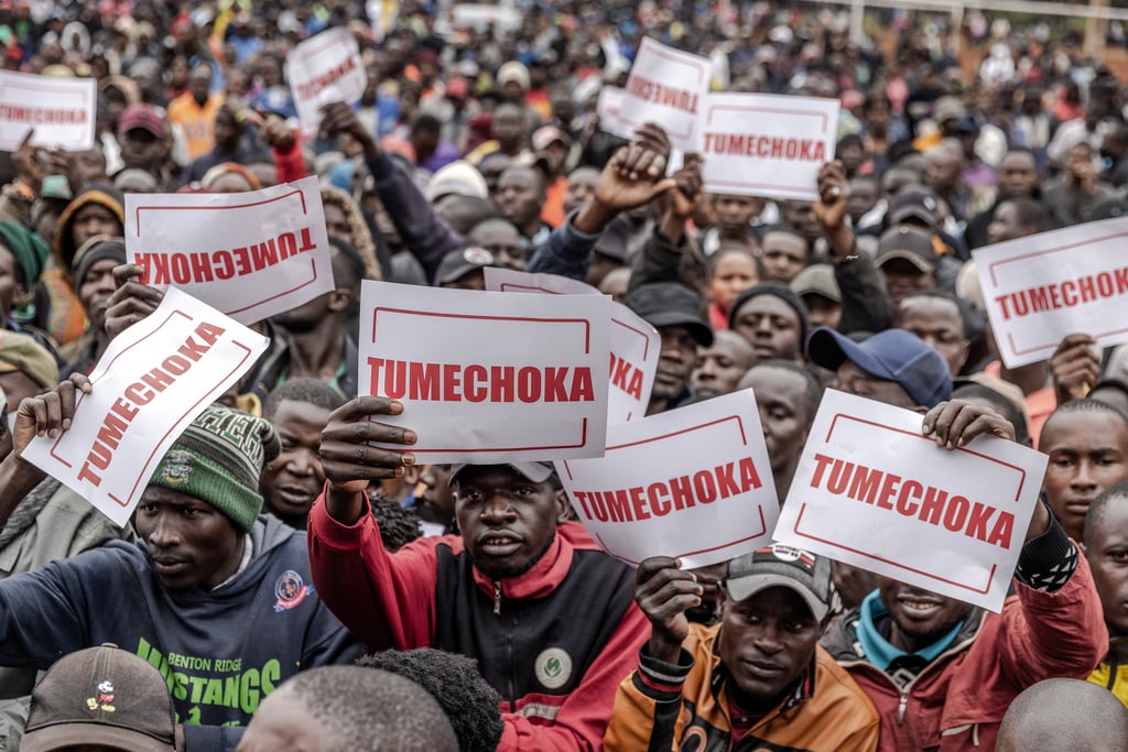 Kenyan Cops Fire Tear Gas To Stop Tax Hike Demonstrators | Free ...