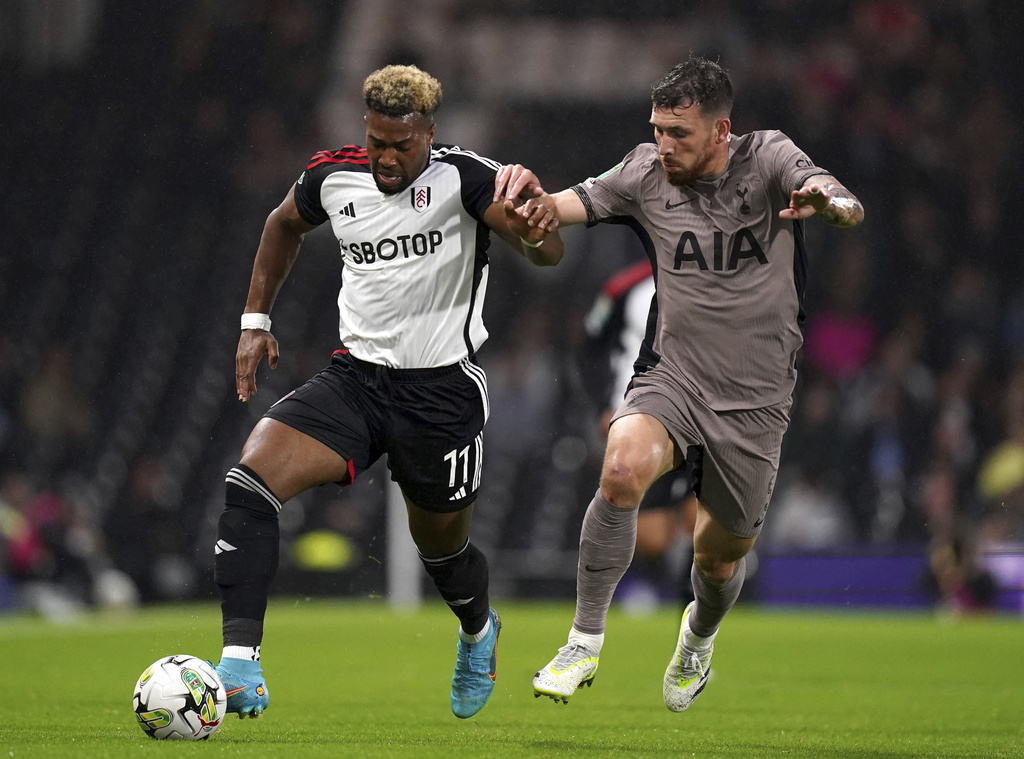 Carabao Cup Second Round, Fulham 1 - 1 Tottenham Hotspur