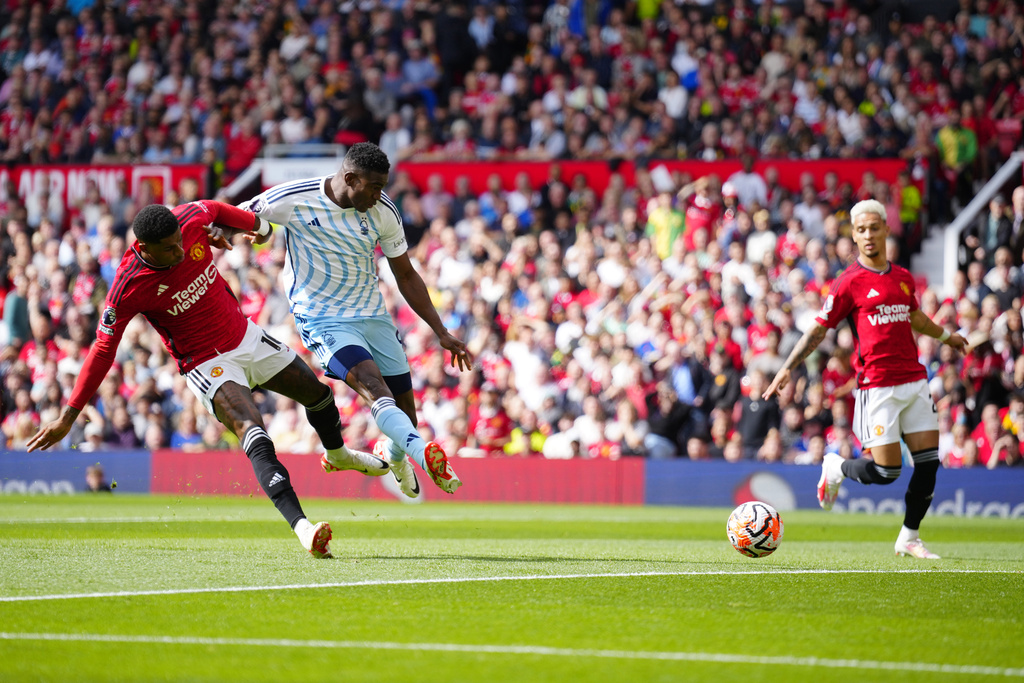 Man United stunned by 2 Forest goals in first 4 minutes