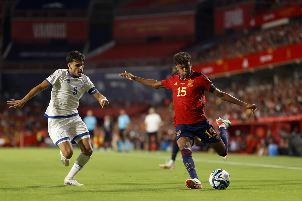 Spain thrash Cyprus 6-0 in 16-year-old Yamal’s first start | FMT