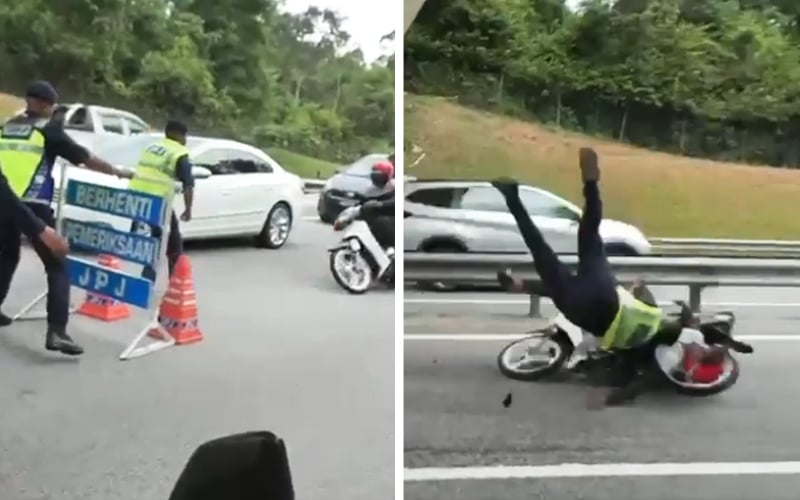 Langgar anggota JPJ, lelaki direman 4 hari