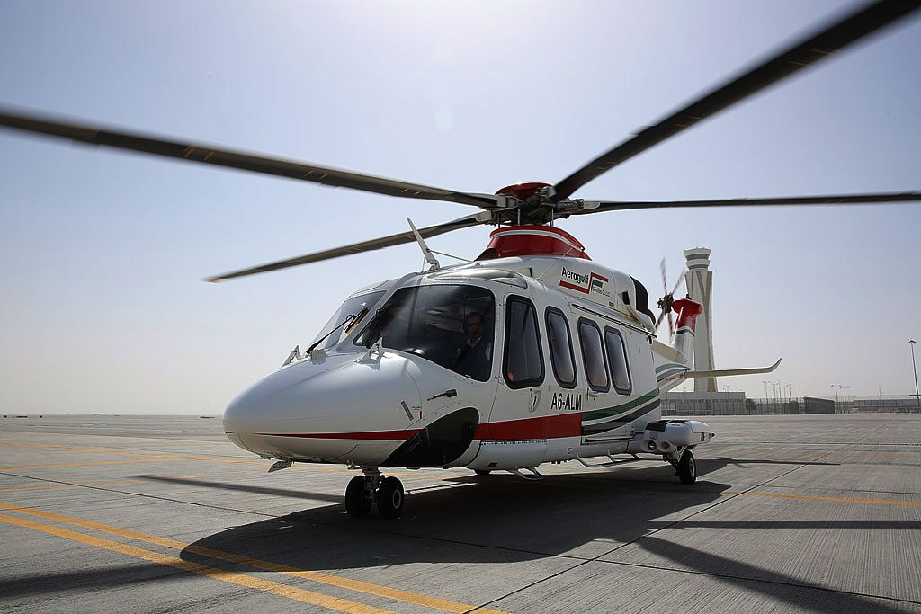 Helicopter crashes into sea off Dubai