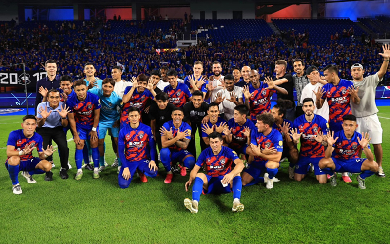 Johor MB congratulates JDT for 10th Super League title