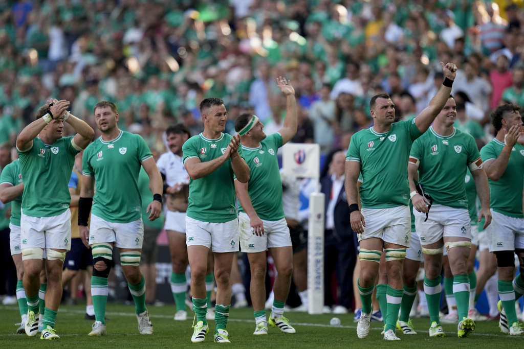7d5bfe53 ireland rugby world cup ap
