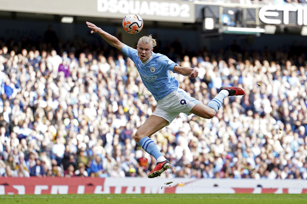 Rodri sent off and Haaland scores for Man City in 2-0 win over Nottingham  Forest in Premier League