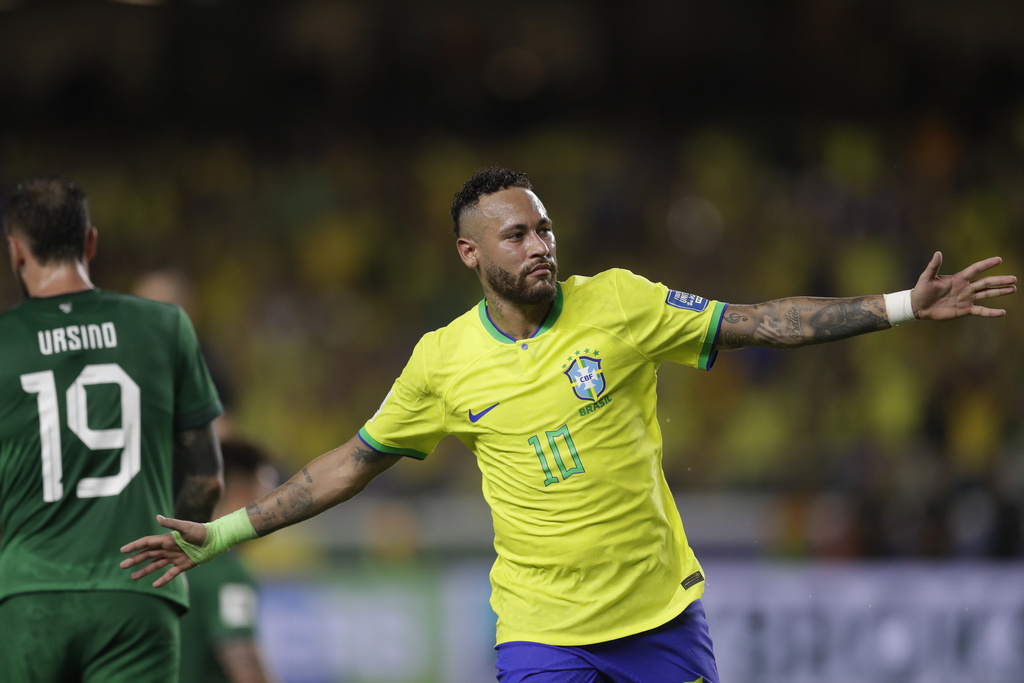 Neymar breaks Pele's Brazil goal-scoring record in 5-1 win in South  American World Cup qualifying