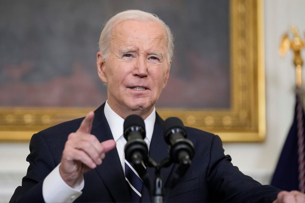 Biden says Gaza, West Bank should be ‘reunited’ under Palestinian Authority