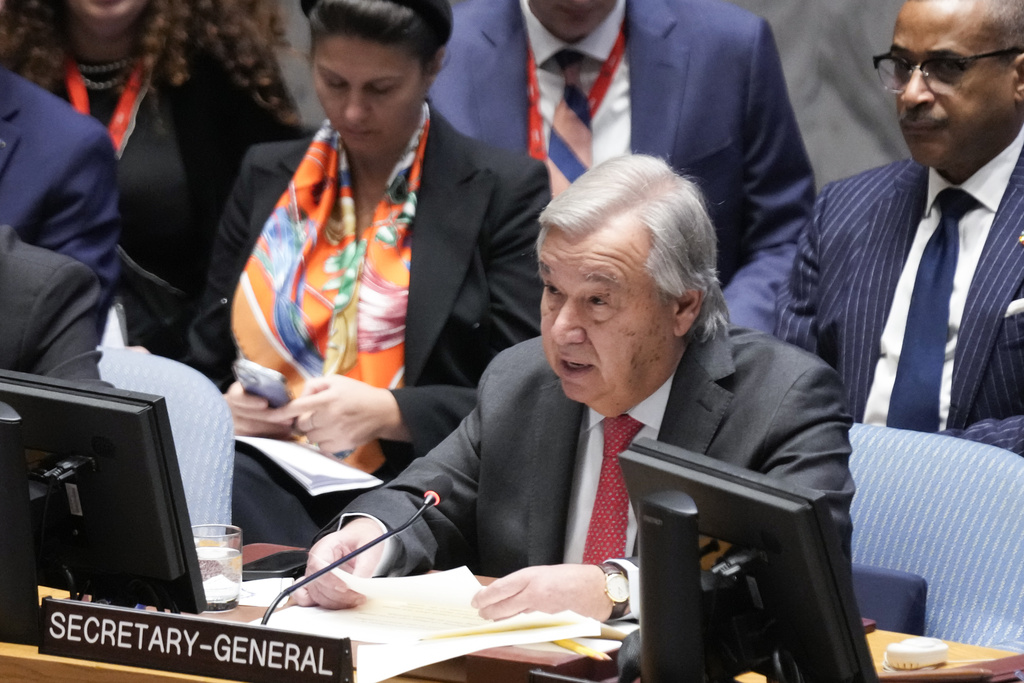 Security Council ‘paralysed’ over Gaza, says UN chief