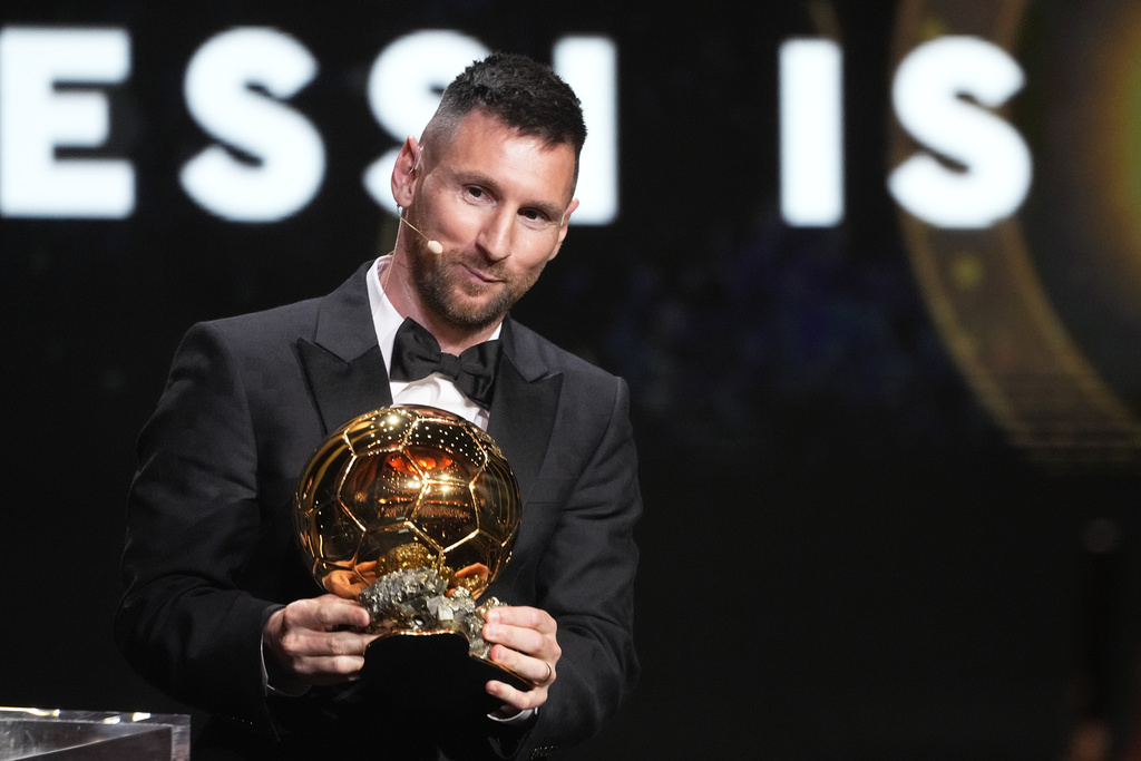 Messi wins record 8th Ballon d’Or for best player FMT