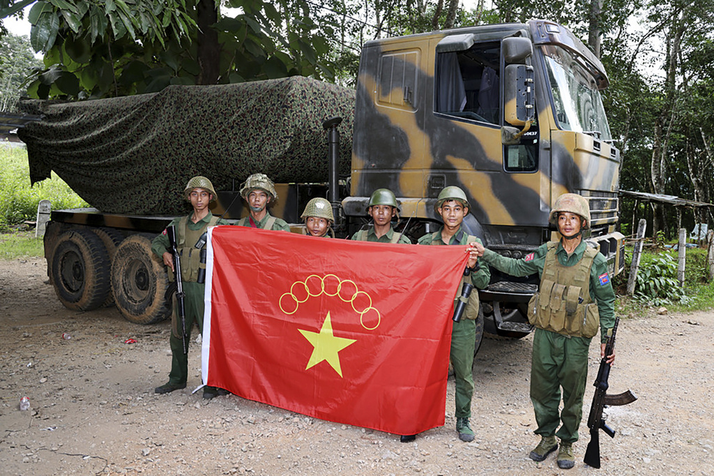 Chinese military holds training drills near Myanmar border