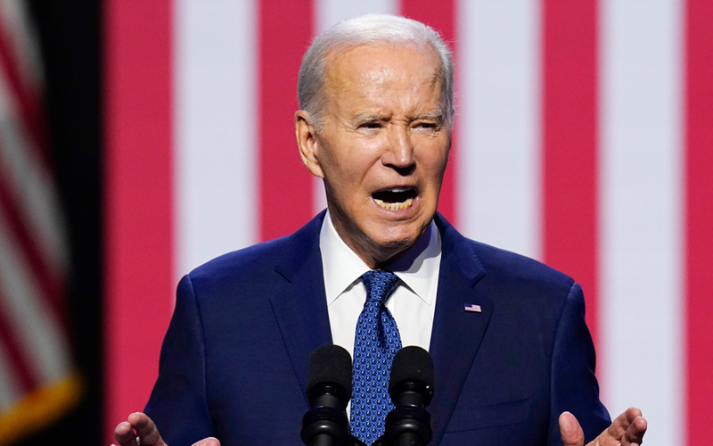 Biden blasts ‘dangerous’ Trump Nato remarks