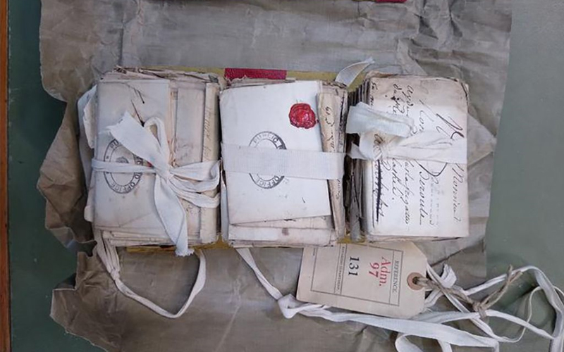 Confiscated love letters finally opened after 265 years