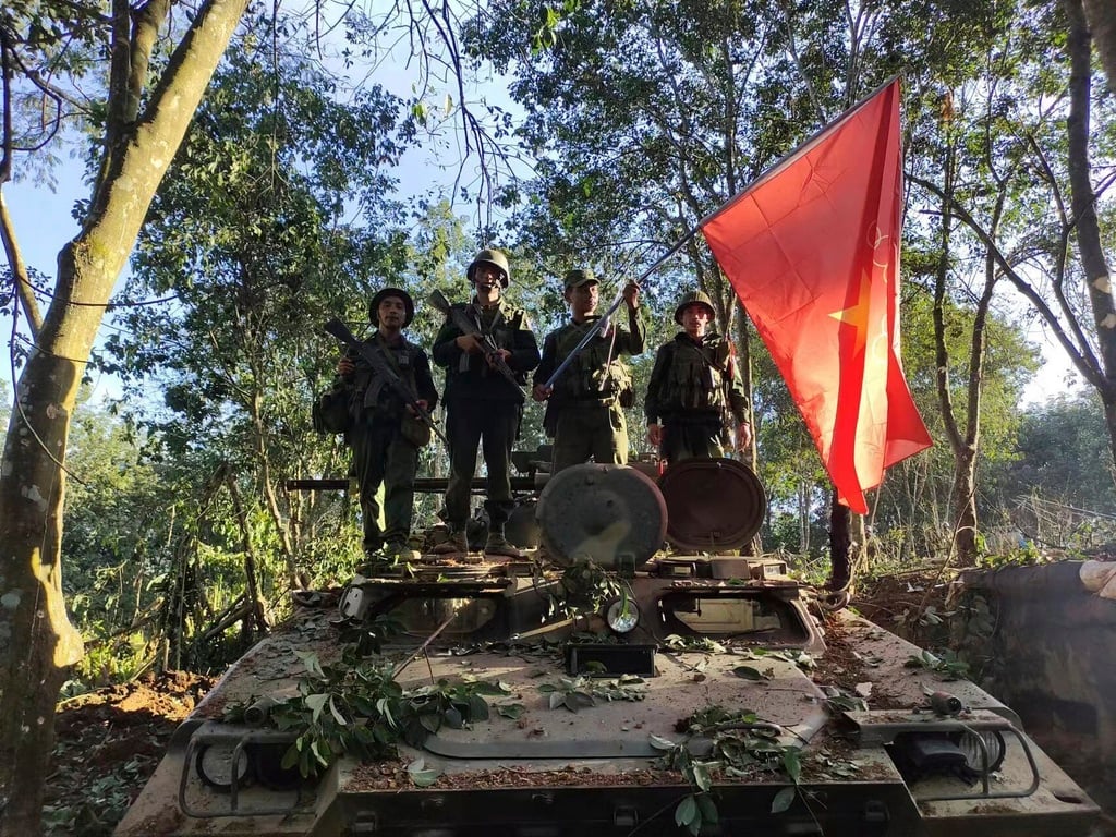 Ethnic minority forces attack Myanmar’s military on 2 new fronts