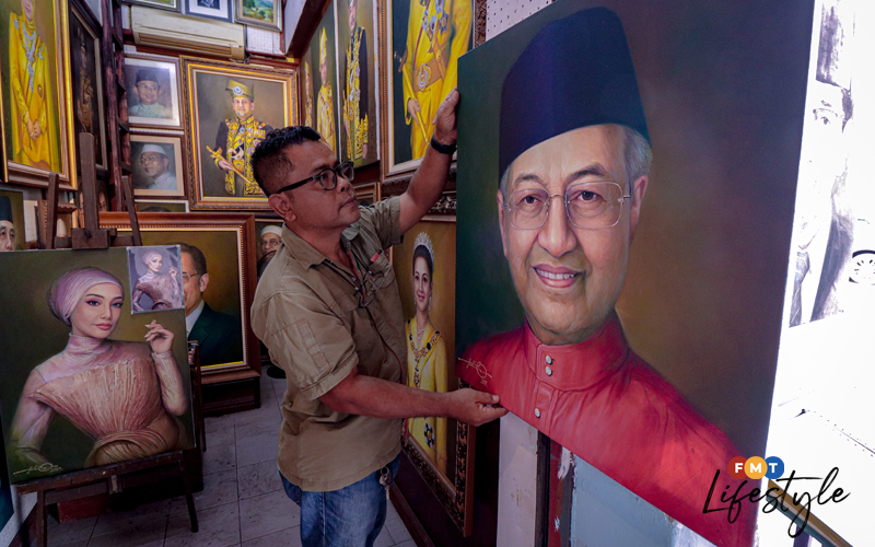Meet the portrait painter of Malaysia's famous leaders