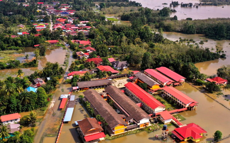 Jumlah mangsa banjir di 4 negeri terus menurun