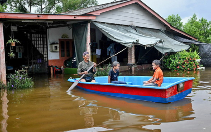 Jumlah mangsa banjir di Kelantan, Selangor menurun, Terengganu dan Perak kekal