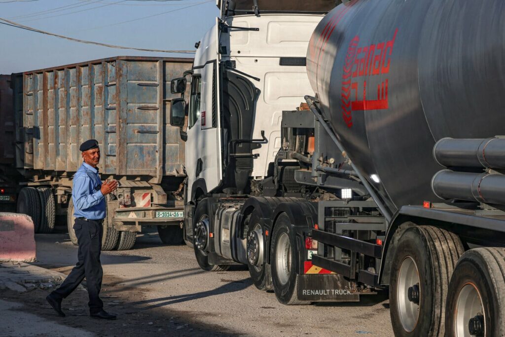 Kerem Shalom crossing opens for Gaza aid trucks for the 1st time in war