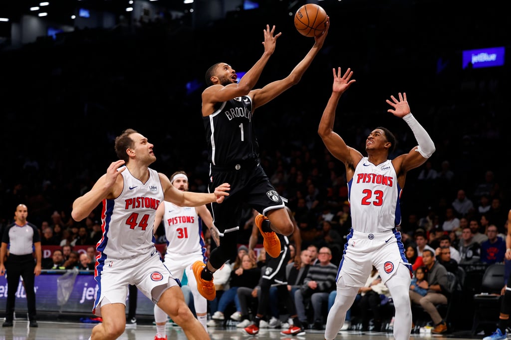 Nets hand Pistons record-tying 26th straight loss