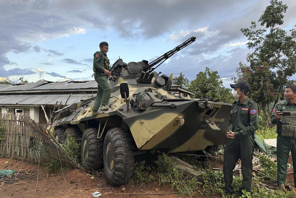 12 Injured As Myanmar Military Plane Overshoots Runway FMT   A0be7d58 Ap23335048374171 