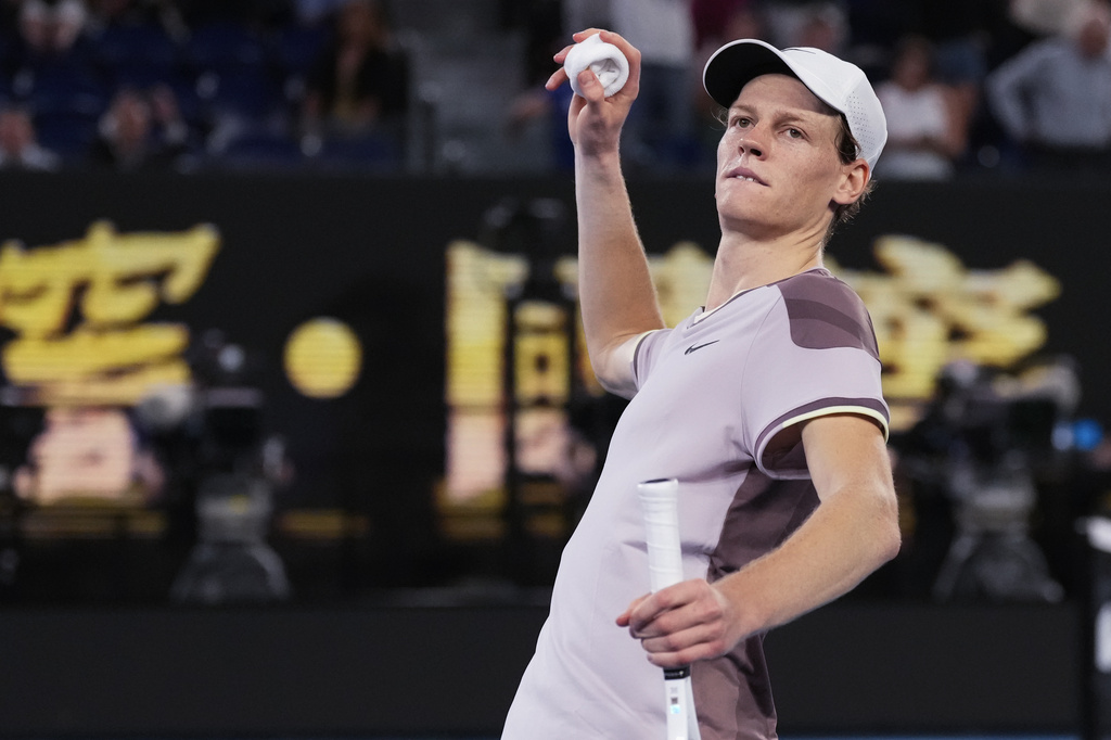 Australian Open, Jannik Sinner charged and confident 