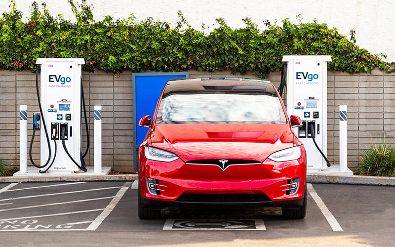 Evgo fast deals charging tesla