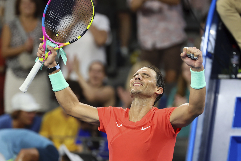 Nadal Overpowers Kubler To Reach Brisbane Quarters FMT   6b714124 Nadal 040124 Ap 