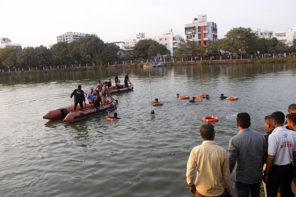 At least 12 children, 2 teachers drown in India after boat capsizes