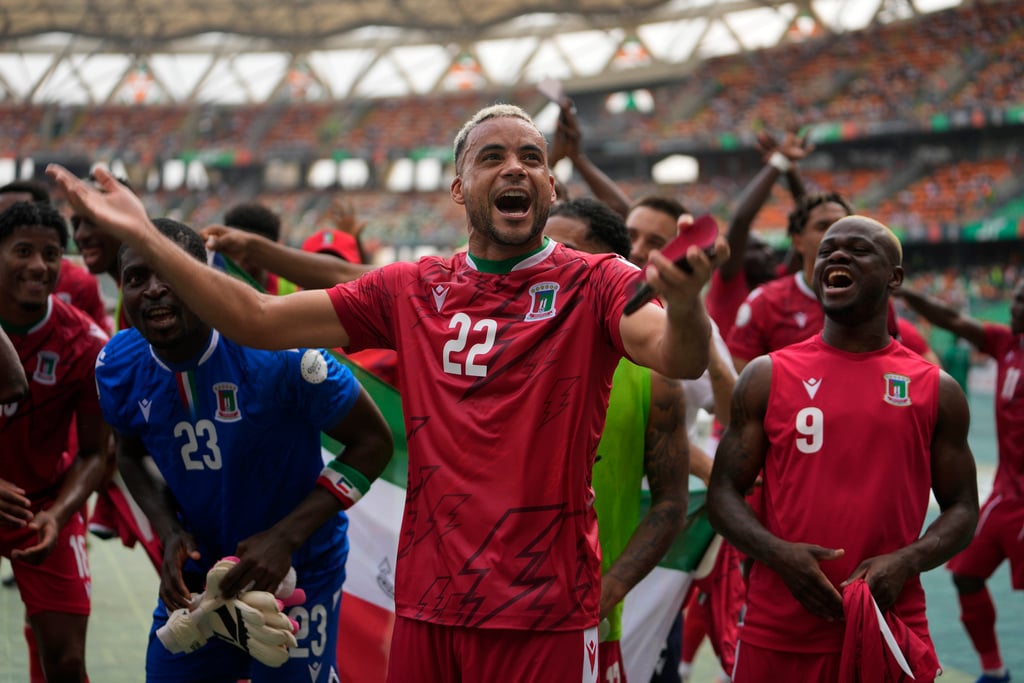 Nsue Hattrick Earns Equatorial Guinea 3 0 Win Over Guinea Bissau FMT   9d8bbccc Ap24018585663449 