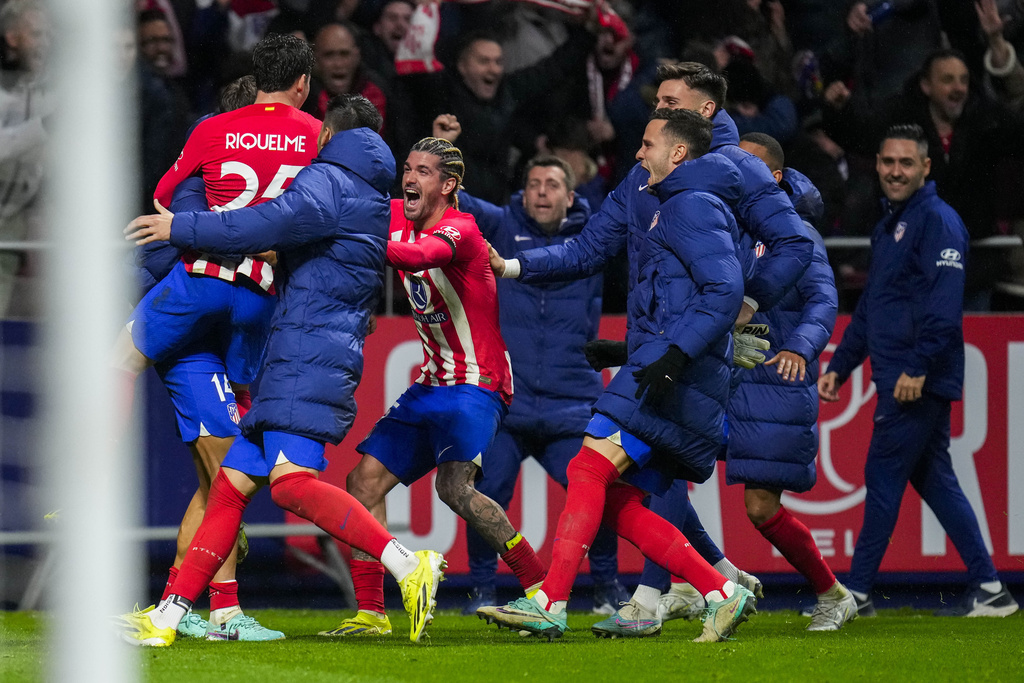 Atletico secure 4-2 win over Real, advance to Copa Del Rey quarterfinals