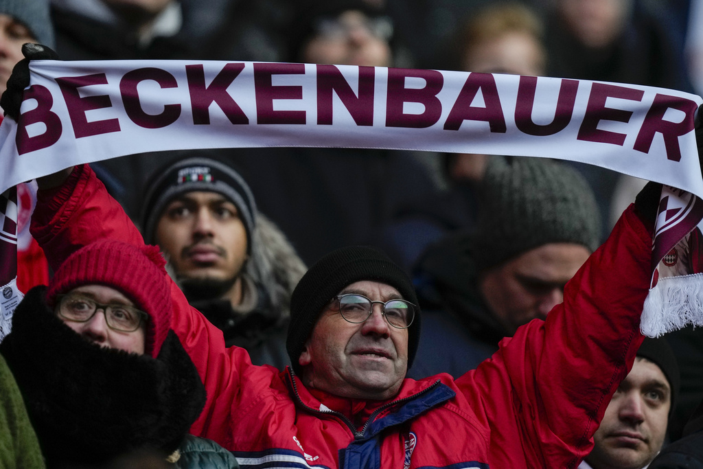 Bayern commemorate ‘great German’ Beckenbauer