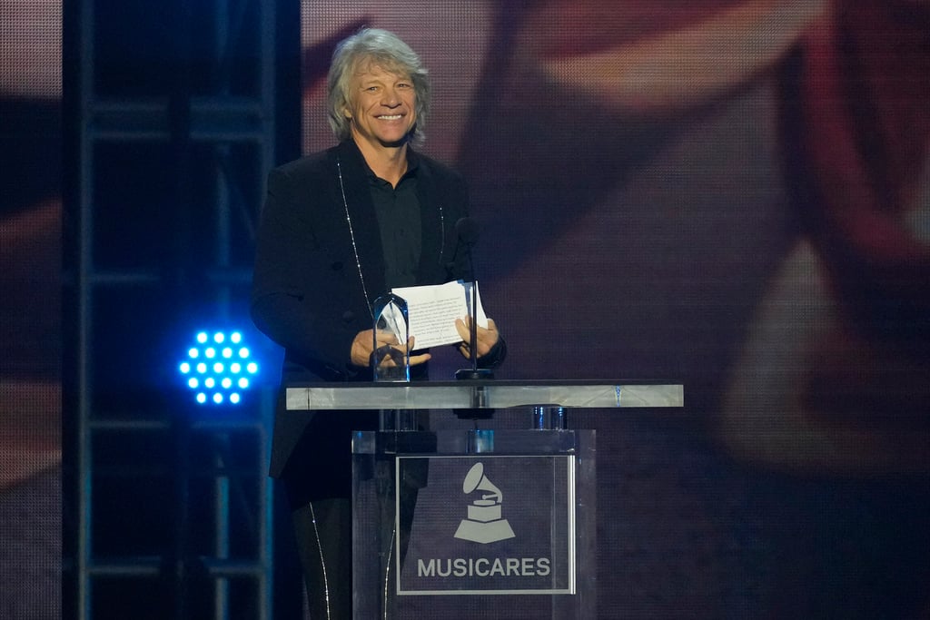 Rocker Jon Bon Jovi Honoured At Pre Grammy Gala Fmt 