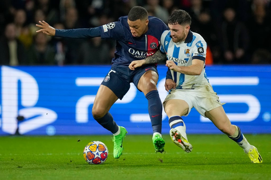 Mbappe, Barcola hand PSG 2-0 win over Real Sociedad