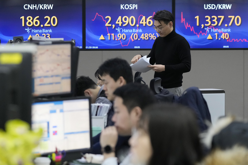 Asian shares track Wall St higher as China deflation risks persist