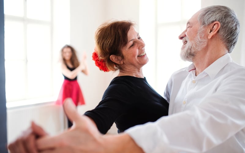 Ballroom dancing helps build empathy between couples