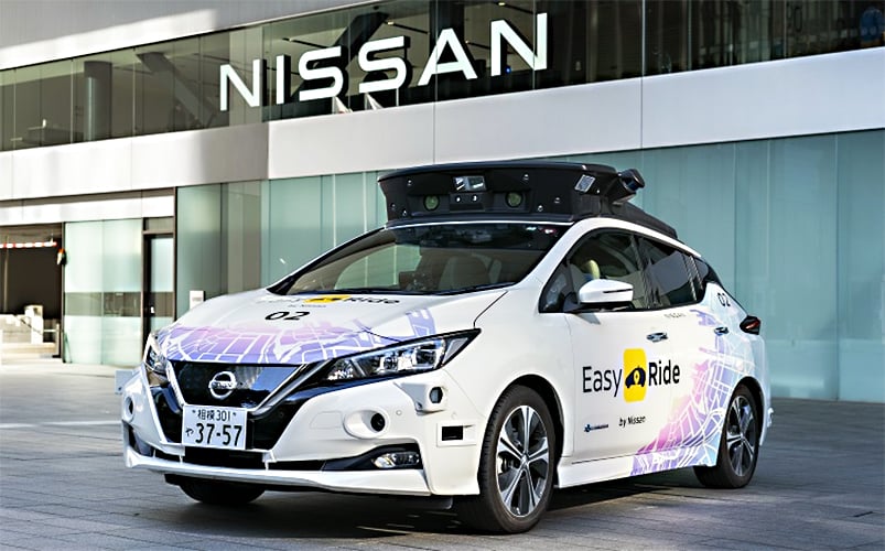Nissan plans self-driving taxis for ageing Japan