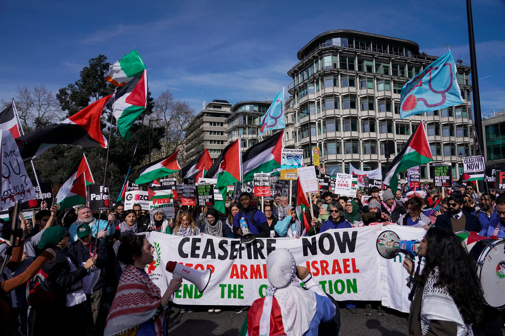 Thousands march in London pro-Palestinian rally | FMT