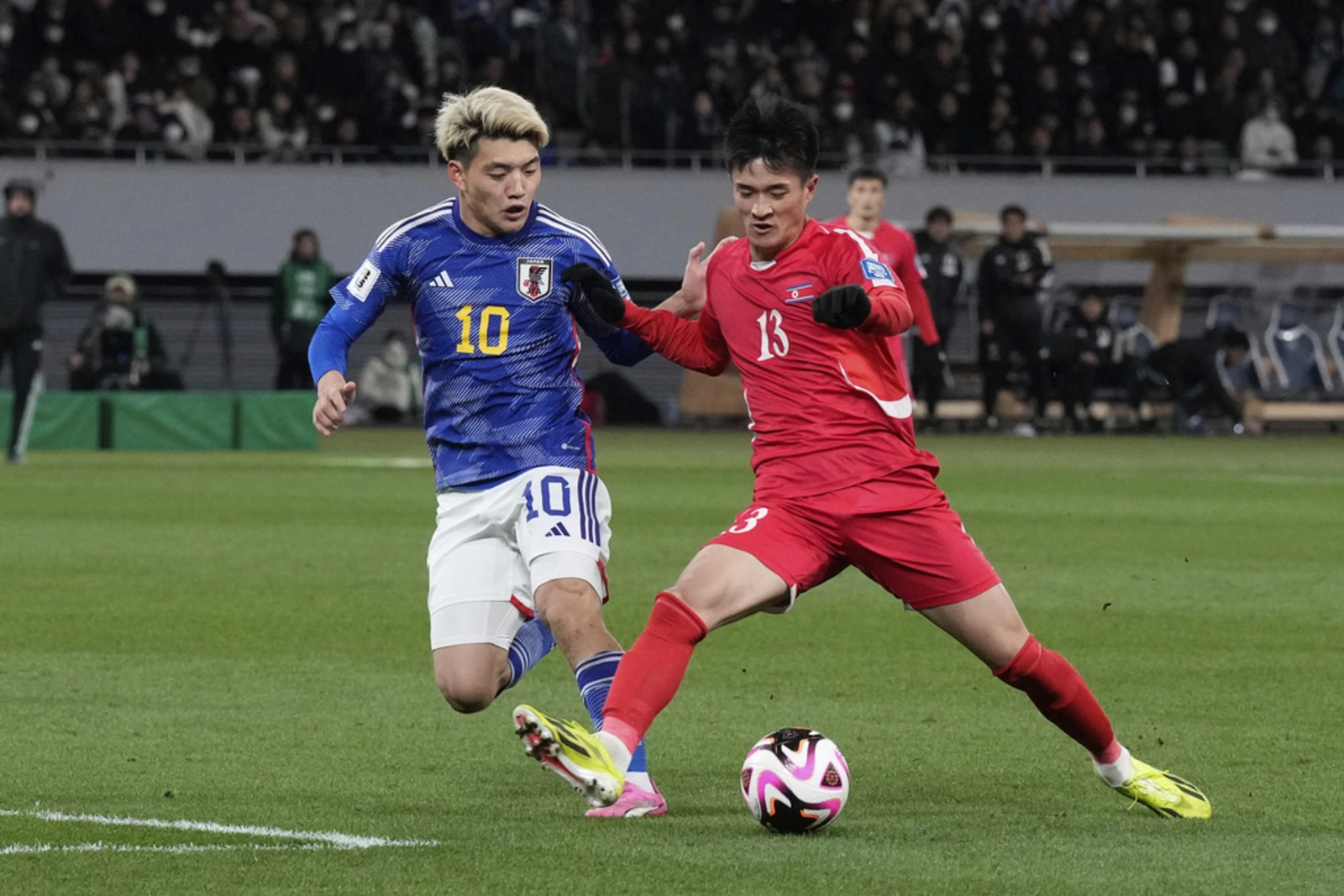 Tanaka gives Japan scrappy win over North Korea in World Cup qualifier