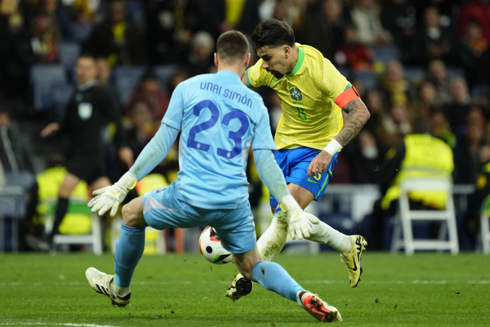 Brazil fight back to draw 33 with Spain in friendly FMT