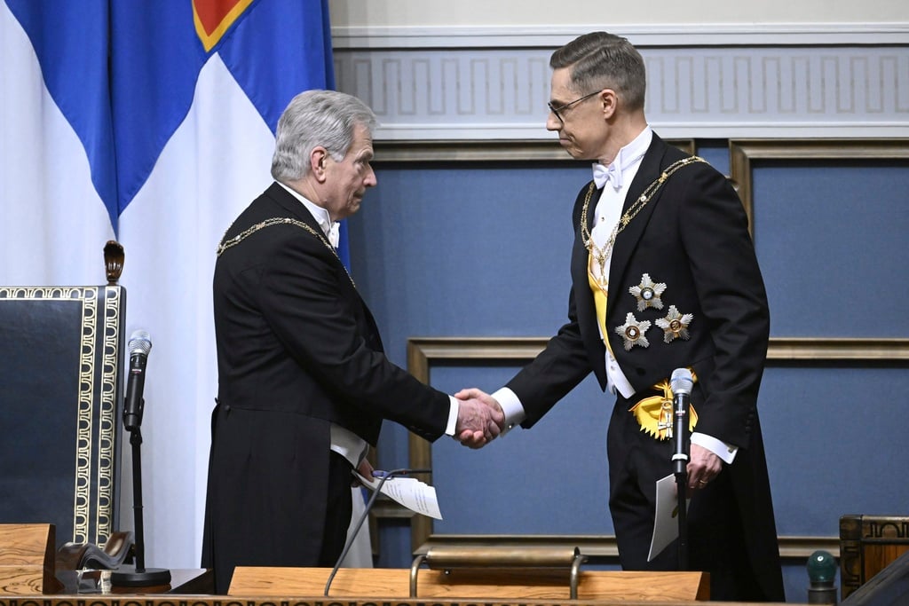 Finland inaugurates Alexander Stubb as president for Nato era