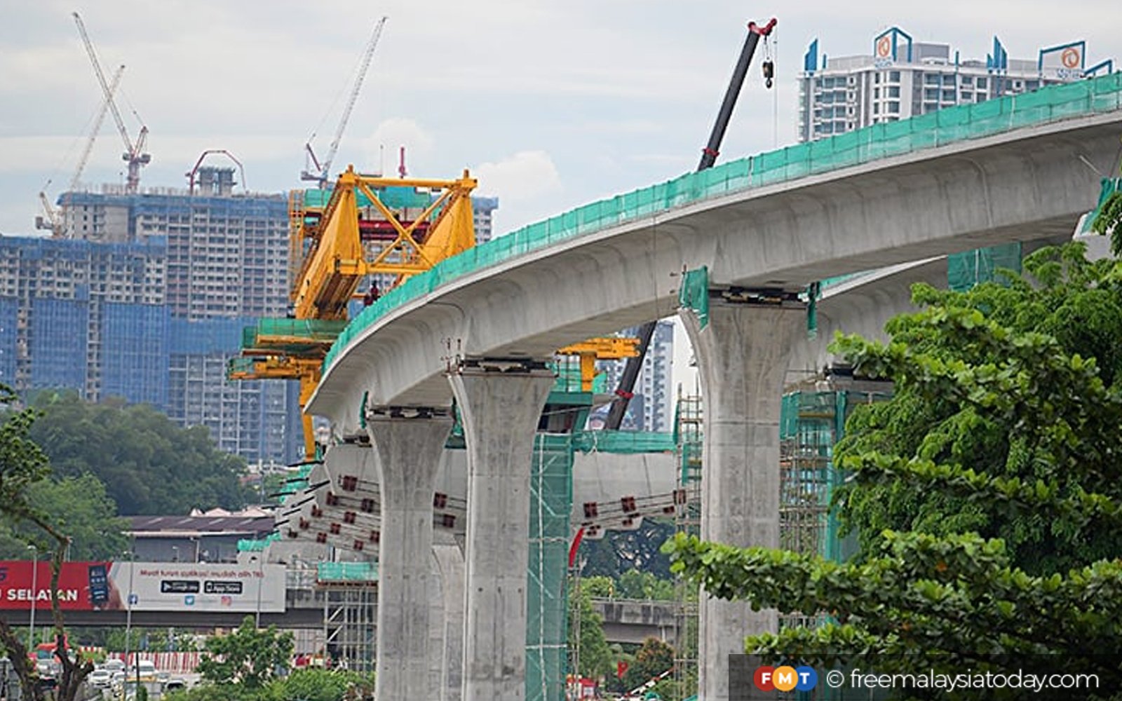 LRT3 to see traffic diversions at Persiaran Bandar Utama