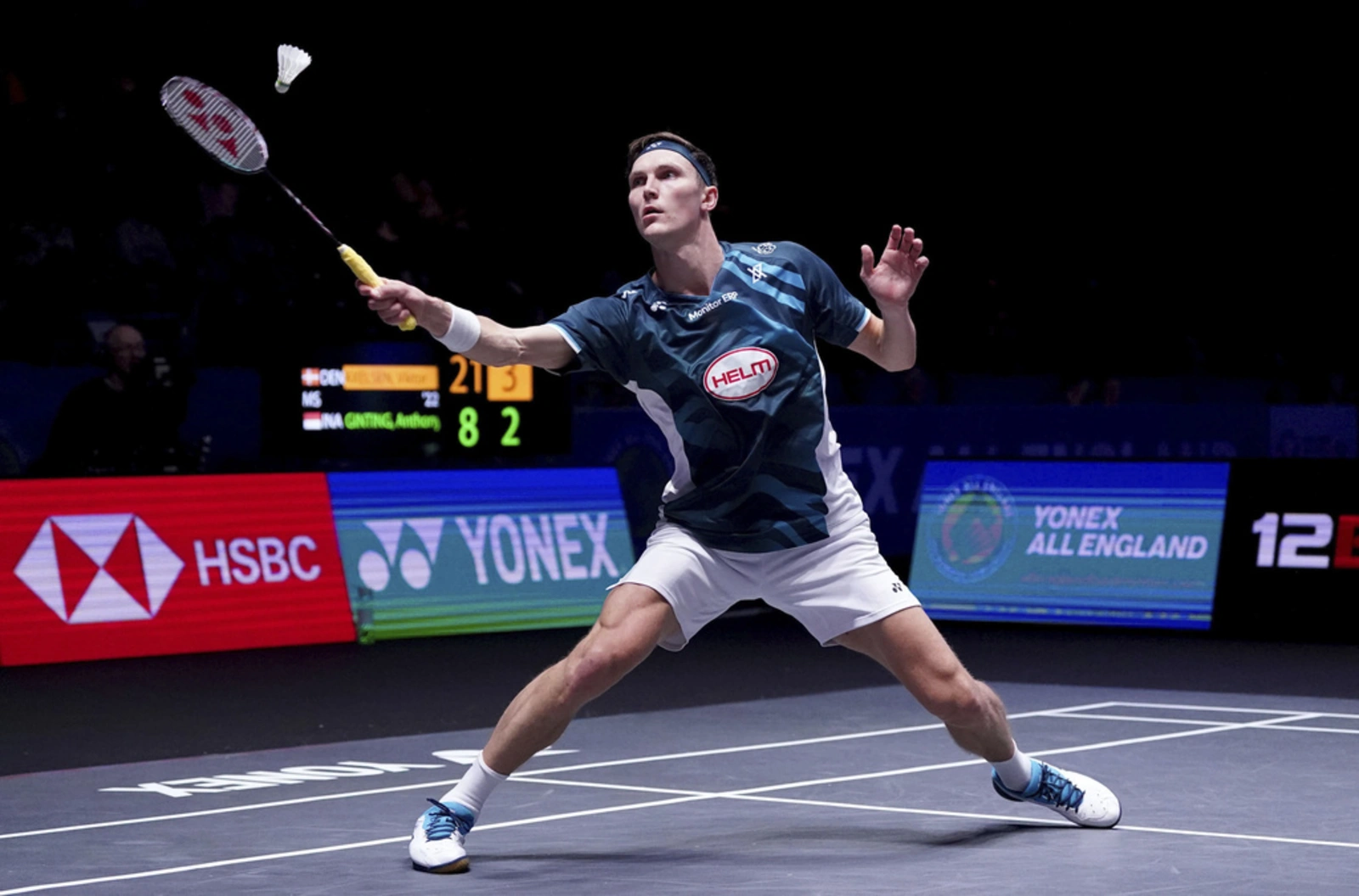 Axelsen crashes out of All England Open