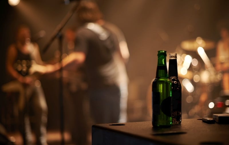 Alcohol flows freely in songs and music videos