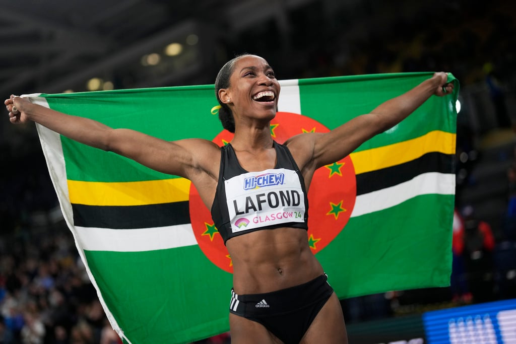 LaFond claims world indoor triple jump gold, Charlton cruises