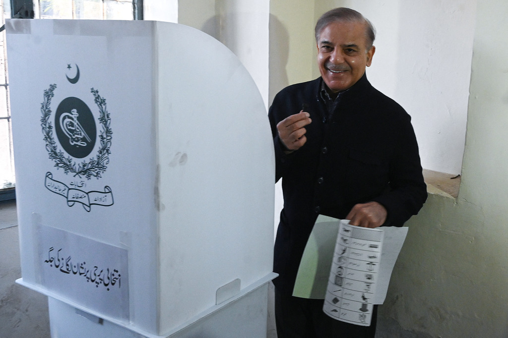 Shehbaz Sharif elected Pakistan’s prime minister for second term