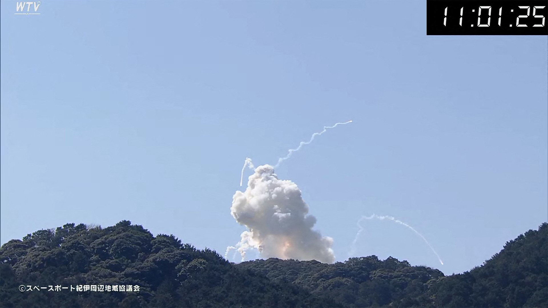 日本企業の特殊ロケットが打ち上げ直後に爆発