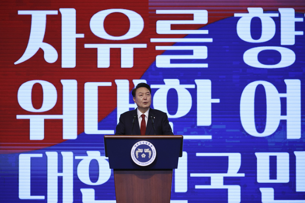 S. Korean president urges unification efforts after Pyongyang’s threats