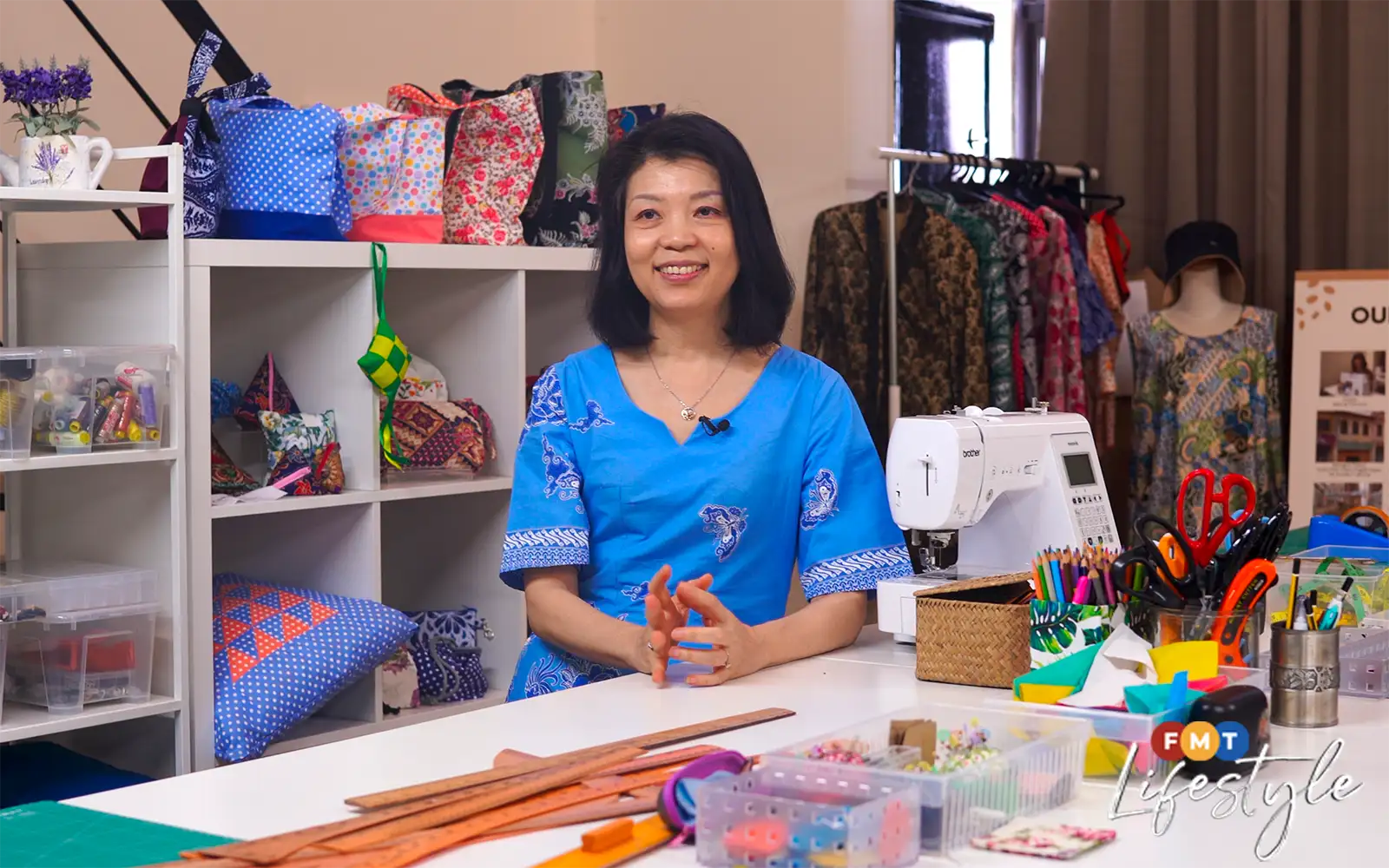 Stitch your troubles away at Two Moles Sewing Shop FMT