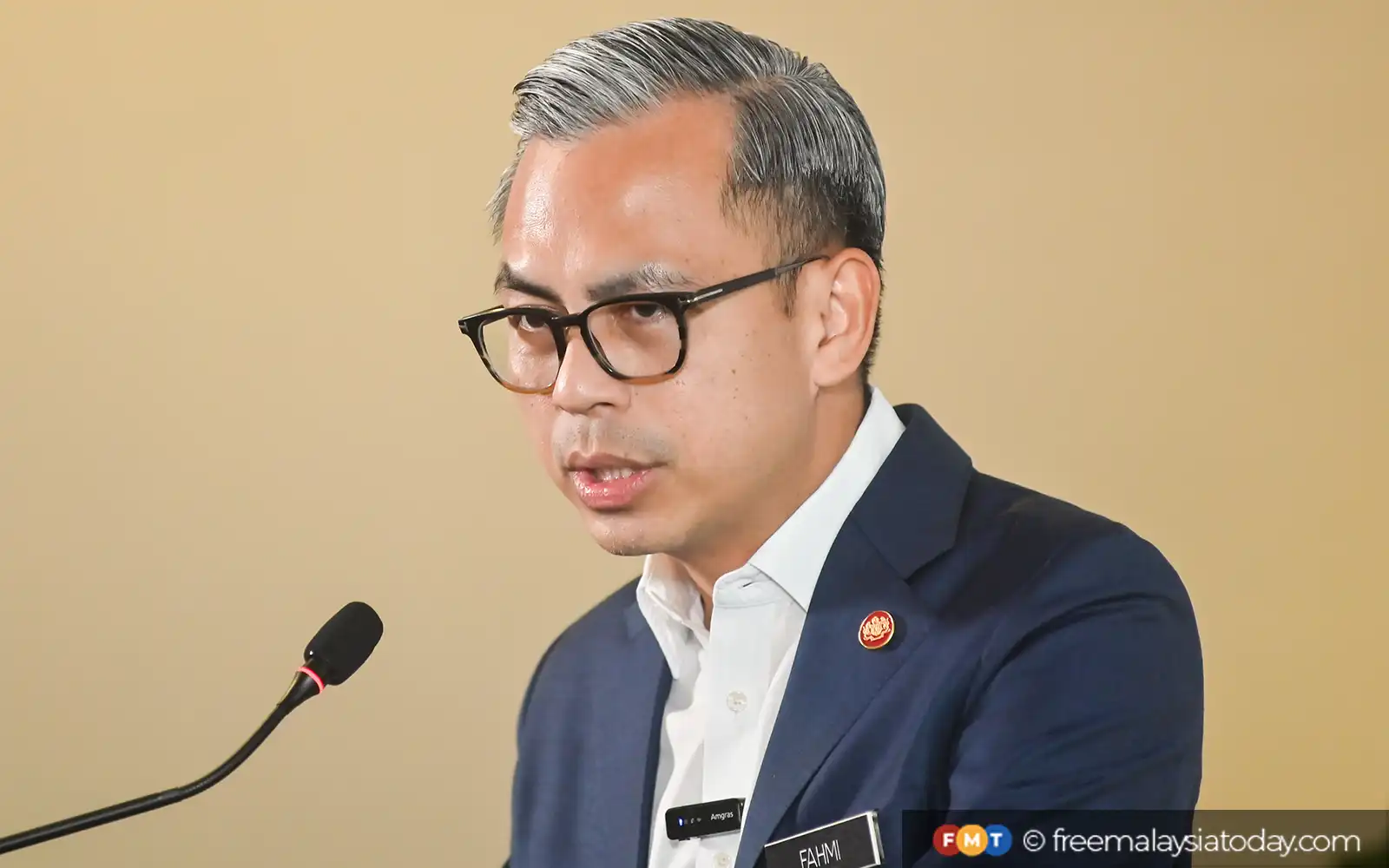 Go ahead, Fahmi tells PN on election petition threat